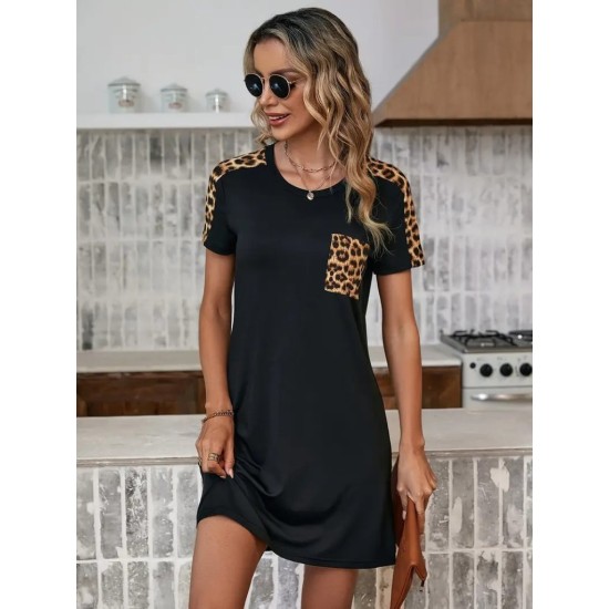 K61428-SIYAH BLACK DRESS