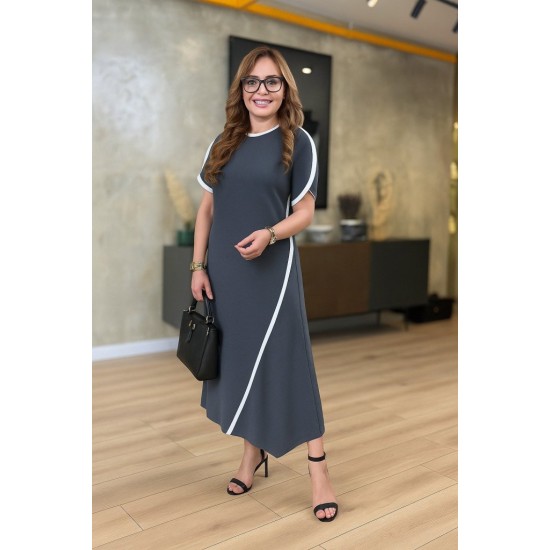 K61498-GRI GRAY DRESS