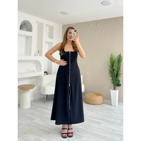 K61518-SIYAH BLACK DRESS