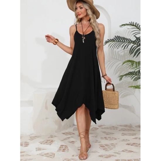 K61536-SIYAH BLACK DRESS