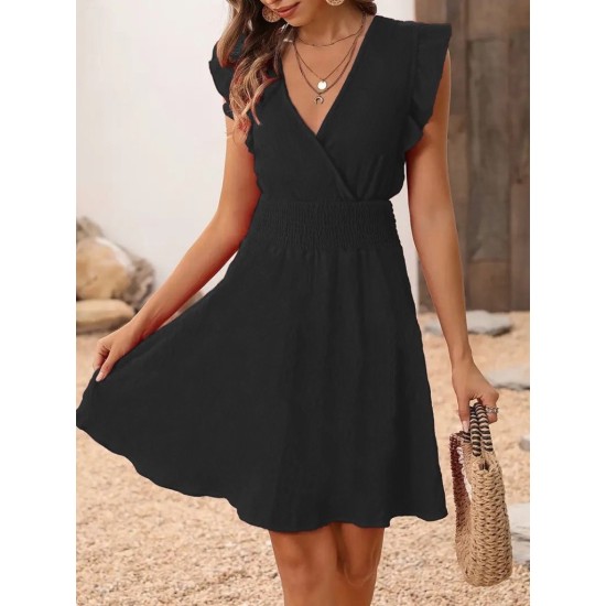 K61541-SIYAH BLACK DRESS