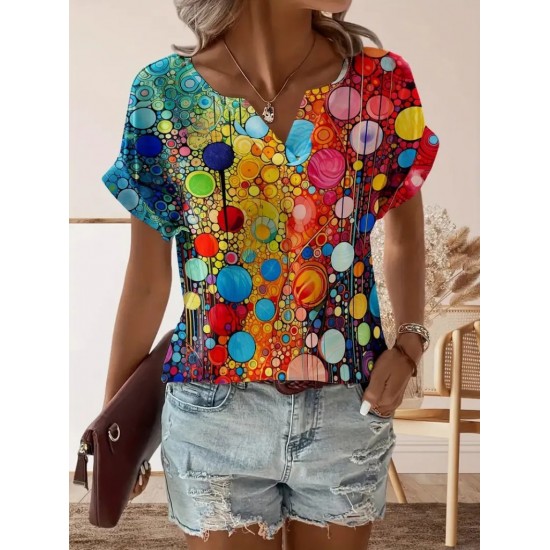 K61568-DESENLI DESENLİ BLUZ