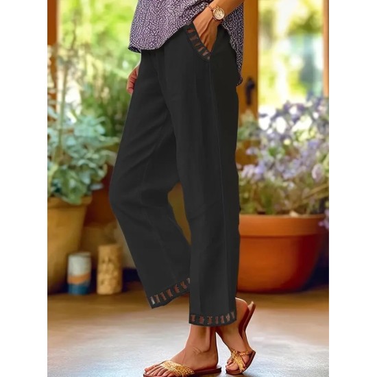 K61569-SIYAH SİYAH PANTOLON