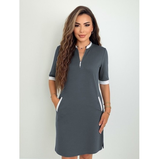 K61602-GRI GRAY DRESS