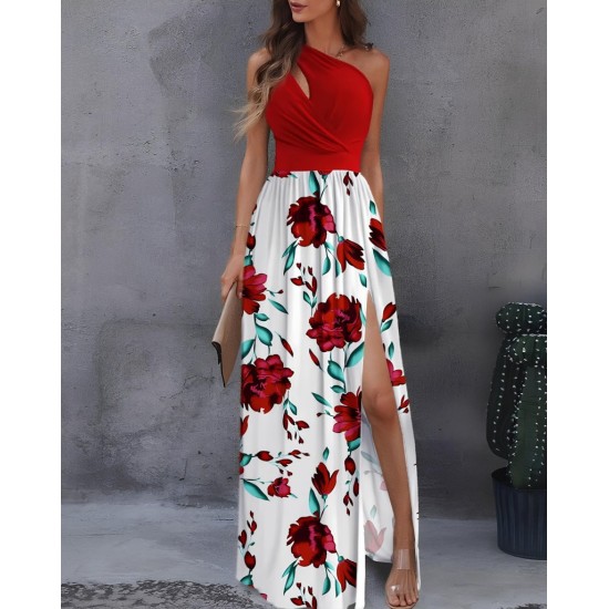 K61633-KIRMIZI RED DRESS