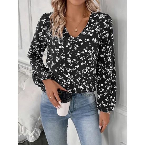 K61724-SIYAH BLACK BLOUSE