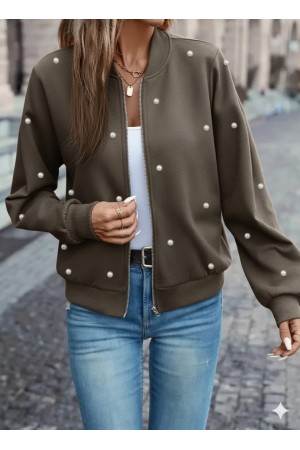 K61767-VIZON BEIGE JACKET