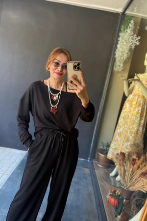 K61785-SIYAH SİYAH TAKIM