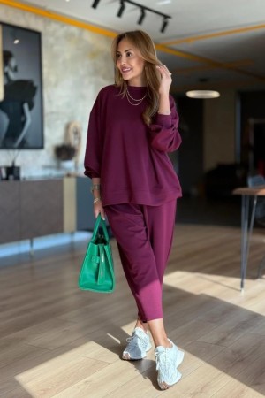 K61818-BORDO BORDO TAKIM