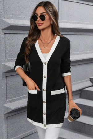 K61823-SIYAH SİYAH CEKET