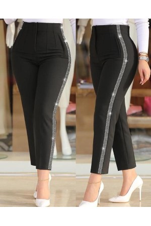 K61824-SIYAH SİYAH PANTOLON