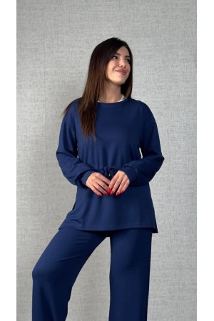 K61831-LACIVERT SİYAH TAKIM