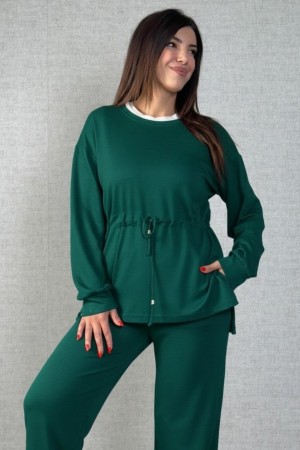 K61831-ZUMRUT SİYAH TAKIM