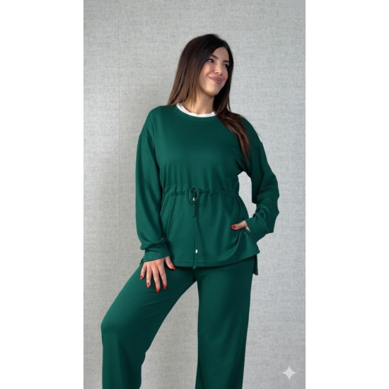 K61831-ZUMRUT SİYAH TAKIM