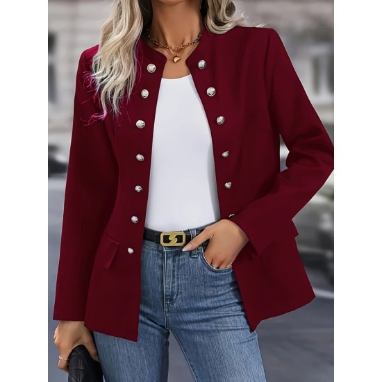 K61893-BORDO Burgundy JACKET