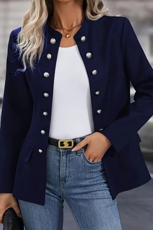 K61893-LACIVERT "NAVY BLUE" JACKET