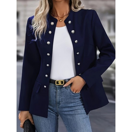 K61893-LACIVERT "NAVY BLUE" JACKET