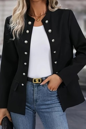 K61893-SIYAH BLACK JACKET