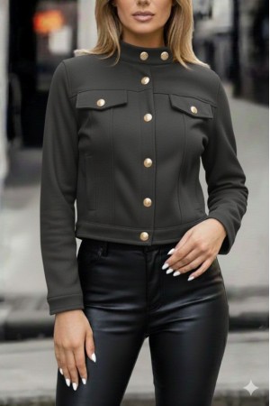 K61928-GRI GRİ CEKET