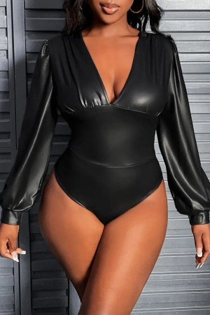 K61996-SIYAH BLACK OVERALLS