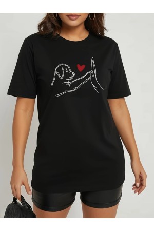 K62009-SIYAH SİYAH BLUZ