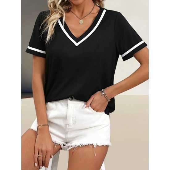 K62014-SIYAH BLACK BLOUSE