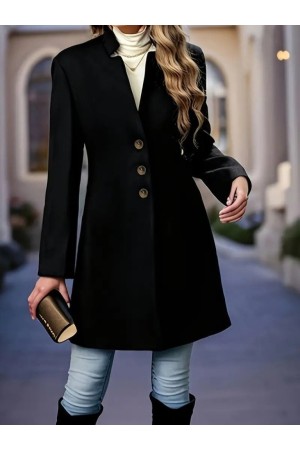 K62050-SIYAH SİYAH CEKET