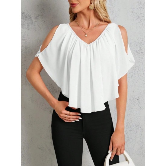 K62067-BEYAZ WHITE BLOUSE