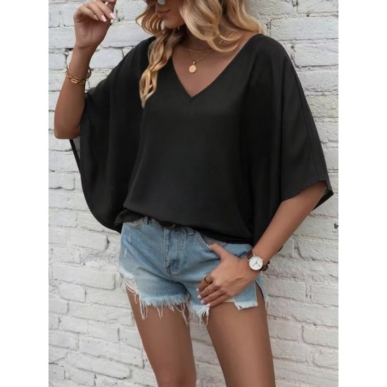 K62072-SIYAH BLACK BLOUSE