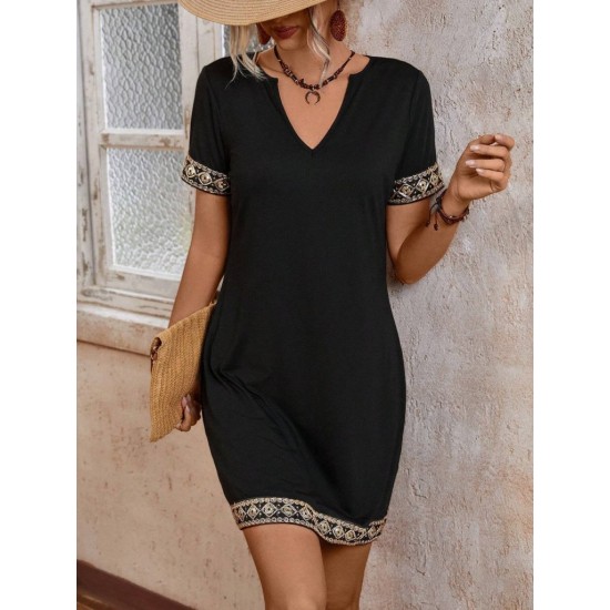 K62082-SIYAH SİYAH ELBİSE