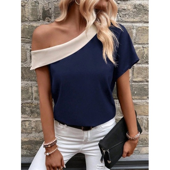 K62084-LACIVERT "NAVY BLUE" BLOUSE