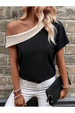 K62084-SIYAH SİYAH BLUZ