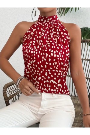 K62102-KIRMIZI KIRMIZI BLUZ