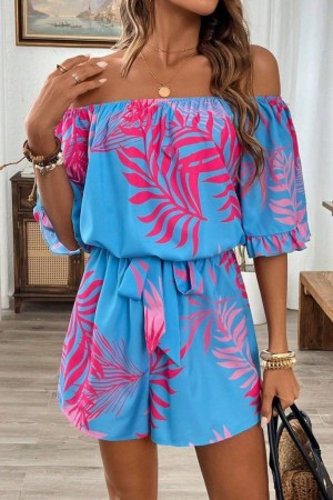 K62103-MAVI BLUE OVERALLS