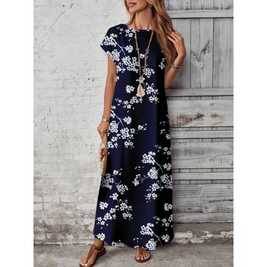 K62112-LACIVERT "NAVY BLUE" DRESS