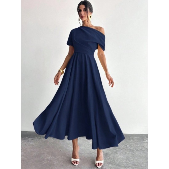 K62224-LACIVERT "NAVY BLUE" DRESS
