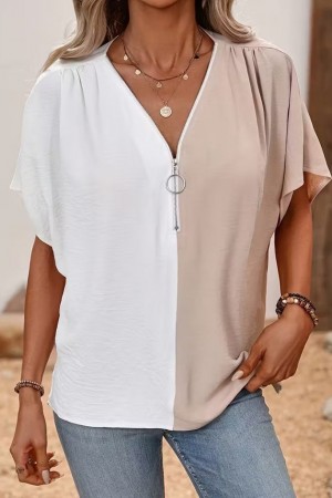 K62226-BEYAZ BEYAZ BLUZ