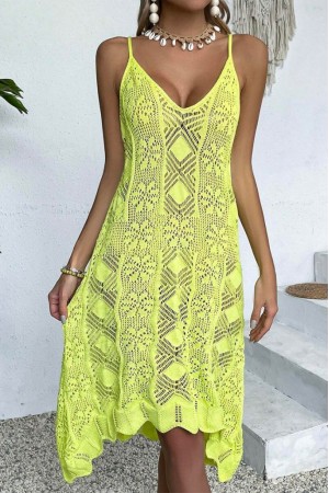 K63060 - SARI SARI ELBİSE