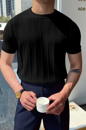 K63143-SIYAH BLACK BLOUSE