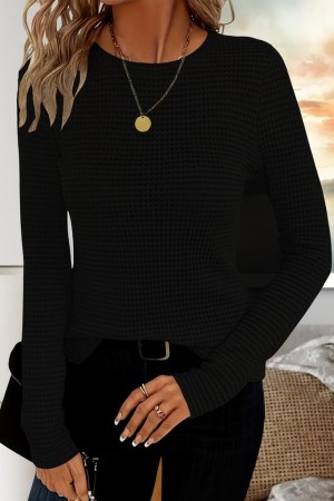 K63171-SIYAH SİYAH KAZAK