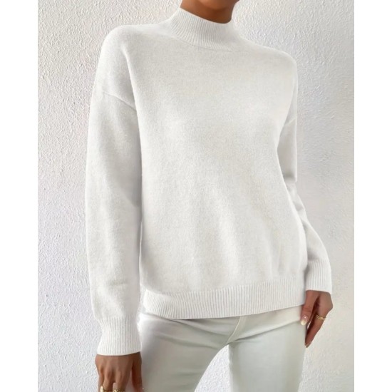 K63188-BEYAZ WHITE JUMPER