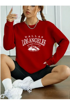 K64034-BORDO BORDO BLUZ