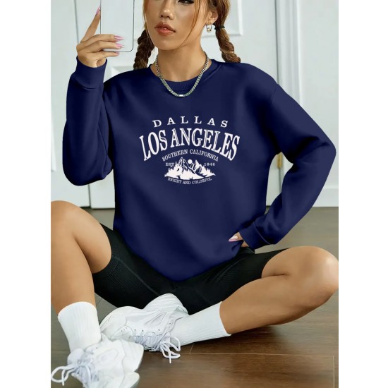 K64034-LACIVERT "NAVY BLUE" BLOUSE