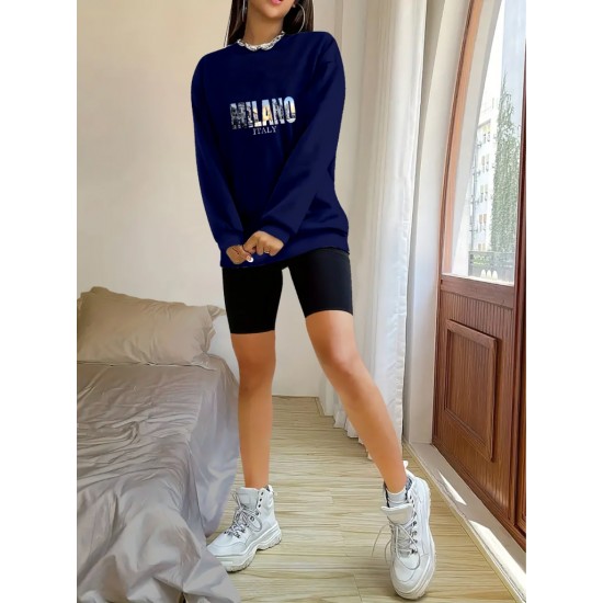 K64044-LACIVERT LACİVERT BLUZ