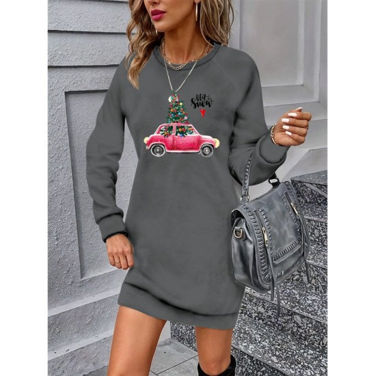 K64056-GRI GRAY DRESS