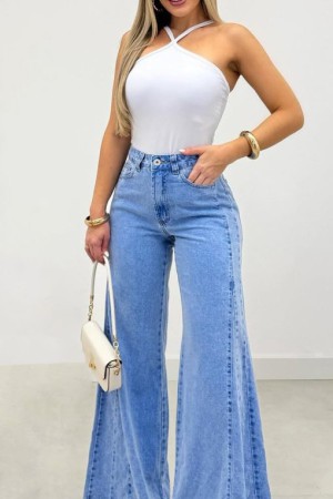 K65003-MAVI MAVİ PANTOLON