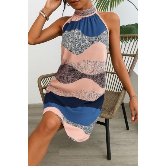 K71281-PARCALI Patterned DRESS