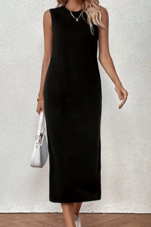 K71299-SIYAH BLACK DRESS