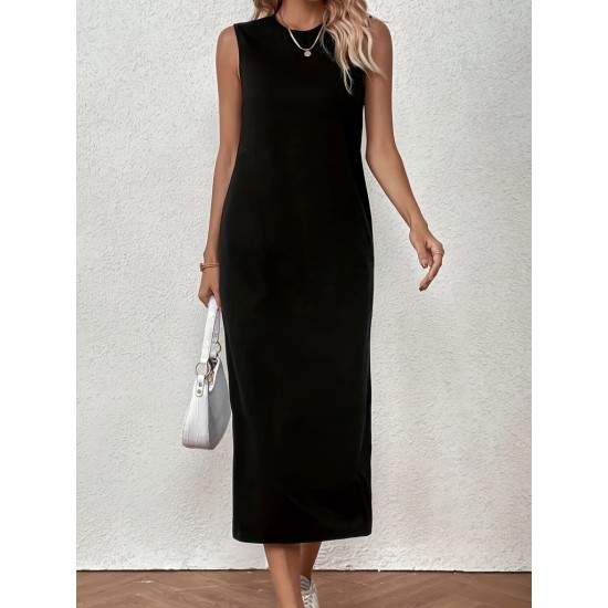 K71299-SIYAH BLACK DRESS