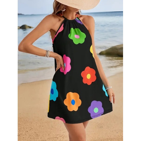 K71302-SIYAH BLACK DRESS